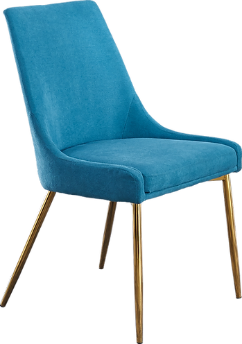 LIGHT BLUE DINING CHAIR