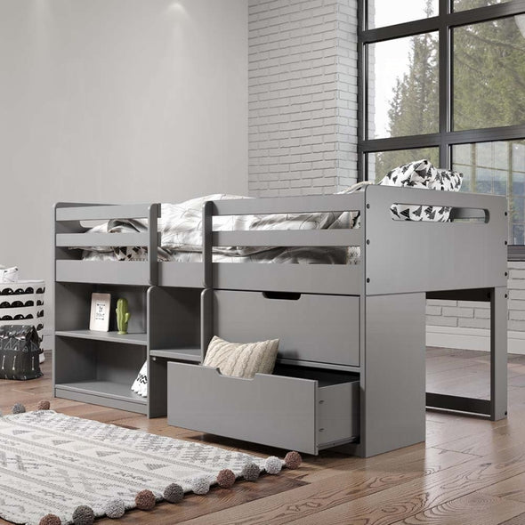BED - FABIANA TWIN LOFT BED
